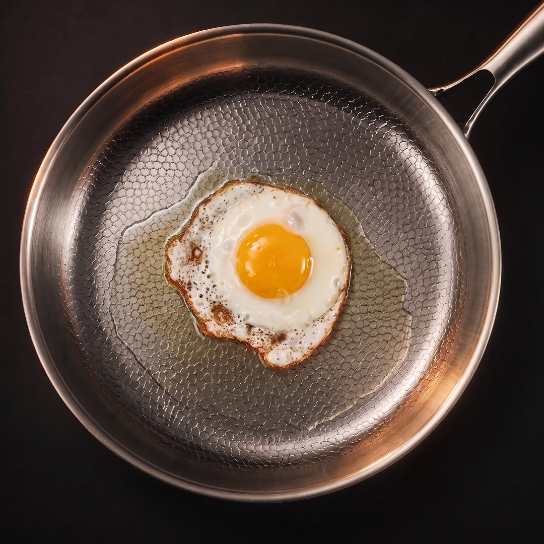 Hand-Hammered Titanium Pan