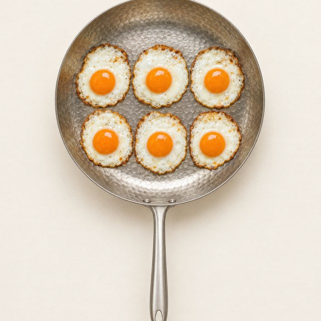 30 cm pan with 3 to 4 portions · 6 eggs