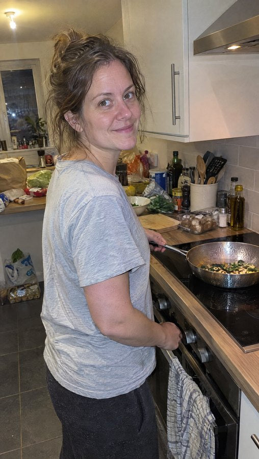 Martin in his kitchen